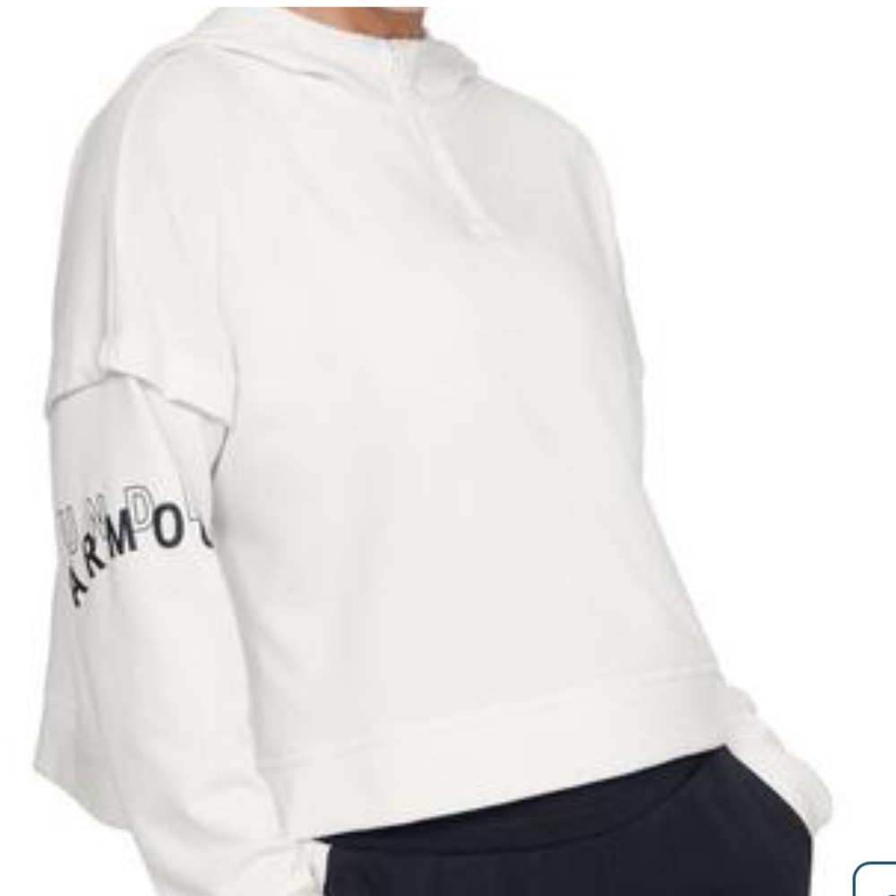 New Under Armour Women's Rival Terry Pullover